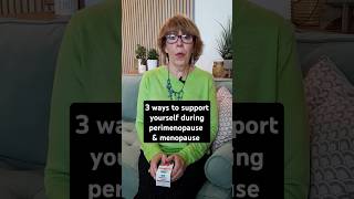 3 ways to support yourself during perimenopause and menopause #menopause #perimenopause