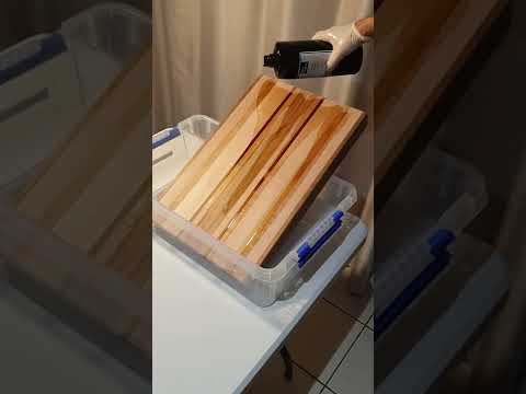 Oiling Cutting Boards - Woodworking #shorts