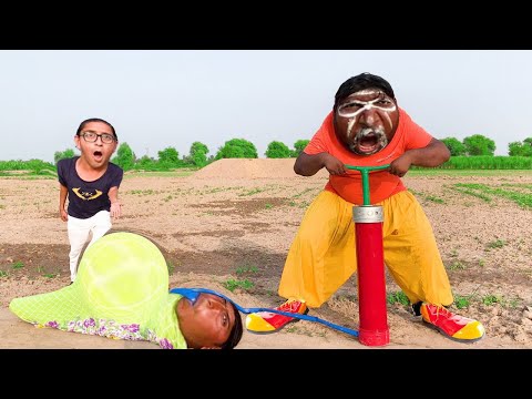 New Funny Amazing  2021 _ Balloon Jumping Funny Comedy _Funniest _ Episode 16 _My Family #eidspecial