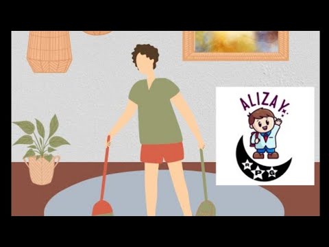 Alizay Helps Mommy! to clean Home||Kids Pretend Play with Cleaning Toys! Alizay RPG