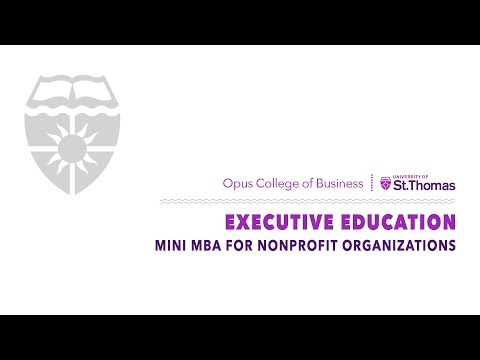 Mini MBA for Nonprofit Organizations