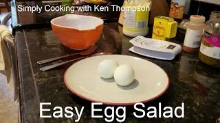 Easy Egg Salad Recipe - Quick and Simple