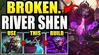 NOBODY Plays SHEN Jungle… But He’s Actually BROKEN With The CORRECT Build! (You need to try this.)