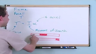 Lesson 20 - Angular Acceleration and the Moment Of Inertia