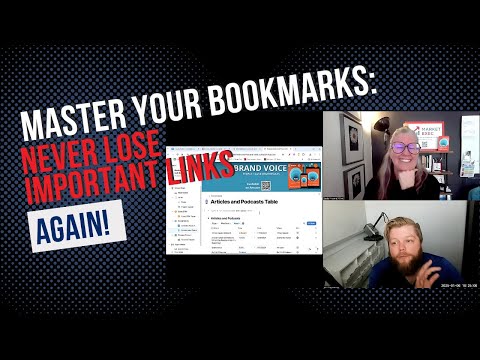 Master Your Bookmarks: Never Lose Important Links Again!