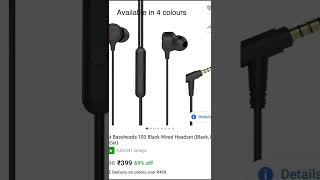 Top 5 earphones under 500 #shorts#techbuzz