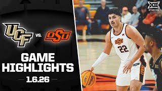#25 UCF vs. Oklahoma State Game Highlights | 2025-26 Big 12 Men’s Basketball