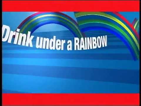 CRYSTAL GEYSER ALPINE SPRING WATER   drink under a rainbow