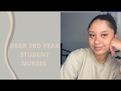 DEAR 3RD YEAR STUDENT NURSES (AD) | ALEXANDRIA GRACE