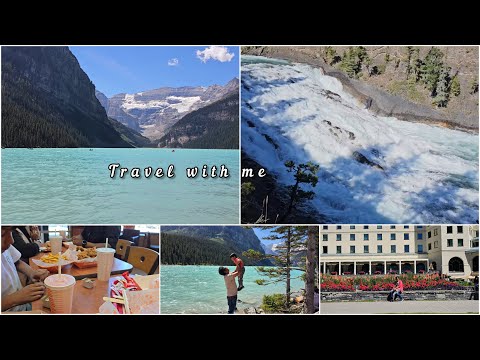 Trip to Alberta National Park Lake Louis and Marine Lake, silent vlog in Canada| mukta's silent vlog