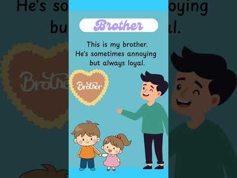 family members #kidsvideo #english