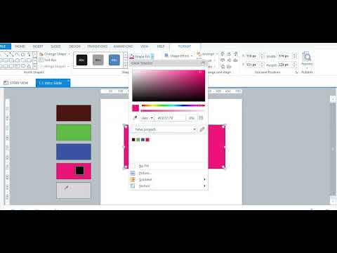 Articulate Storyline creating your own color palette