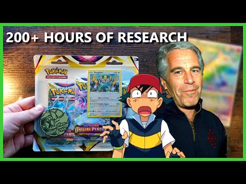 Yapping about Epstein while opening Pokémon cards