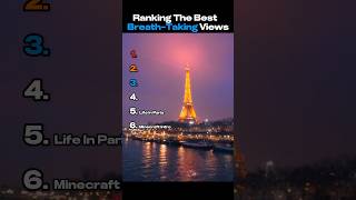 Ranking The Best Breath-Taking Views☺️☺️☺️
