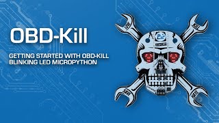 Getting Started with OBD Kill   Blinking LED MicroPython #defcon30 #defcon