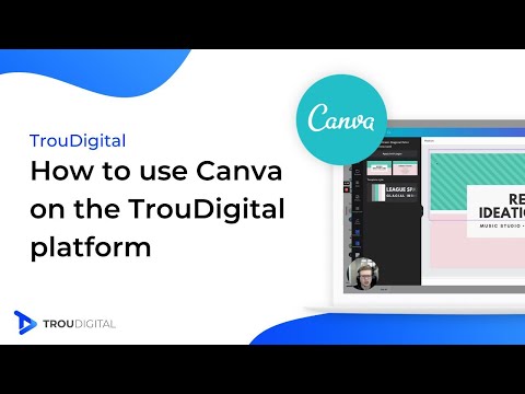 How to use the TrouDigital Canva integration | TrouDigital