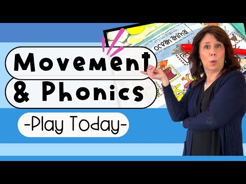 Phonics in Motion! Independent Phonics Game For Early Primary - Low Prep for Classroom or Homeschool