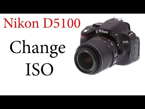 Nikon D5100: Change the ISO Manually