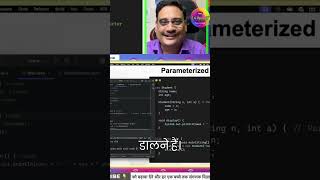 Parameterized Constructor: Coding Magic Unveiled! Let's Code! #shorts