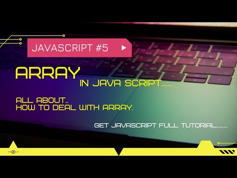 array in javascript | array in javascript | javascript tutorial #5