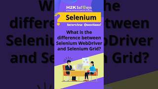 What is the difference between Selenium WebDriver and Selenium Grid? #selenium #automationtesting