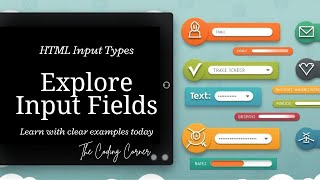 HTML Input Tags Full Guide | 22 Input Types with Real Examples #html #webdesign #webdesign