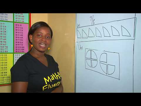 Changing improper fraction into a mixed fraction - Mwalimu Miriam