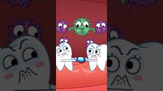 Help the Teeth Fight Germs and Stay Healthy #kidssongs #learning #forkids