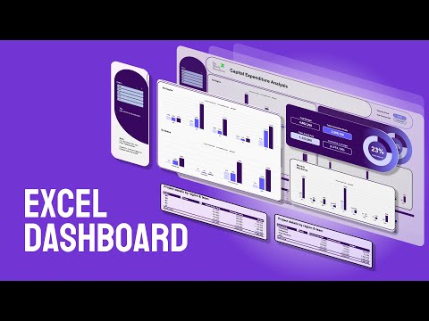 How to Finance Analysis Excel Dashboard