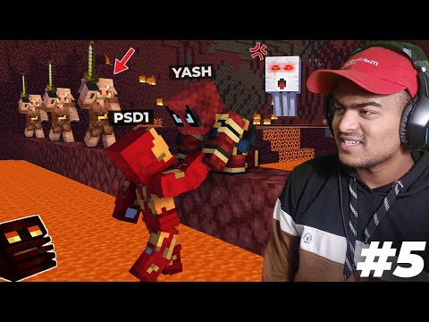 Minecraft: Doing business in nether GONE WRONG!!! | Part 5