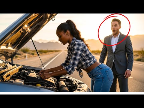 BLACK WOMAN Saves a Stranded MILLIONAIRE… But Everything Changes When He Sees Her RING.