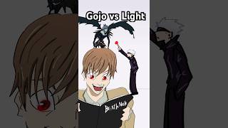 Gojo Satoru Vs Light Yagami - Death Note vs Infinity 📝♾️#gojo#jjk#deathnote #lightyagami