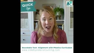 Quick Tip | Decodable Text Scope and Sequence Alignment