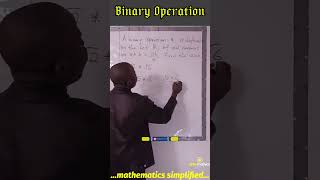 Solving Binary Operation Problems Easily