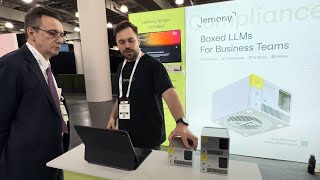 Co-Founder/CEO Shows lemony.ai Boxed LLMs for Business Teams at The AI Summit New York 2024
