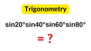A Nice Trigonometric Problem by 2 Different Methods | Trigonometry