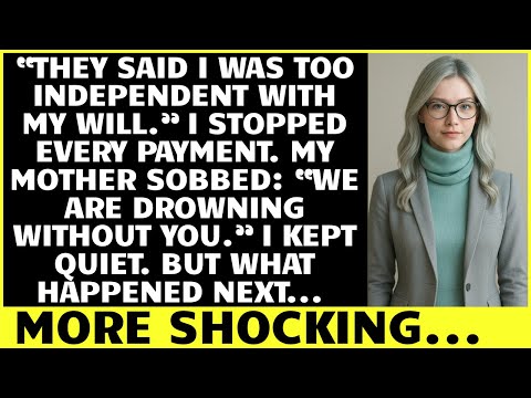 Shock—My Parents Said I Was ‘too Independent’ For The Will—So I Made Them Independent Too. Silently.
