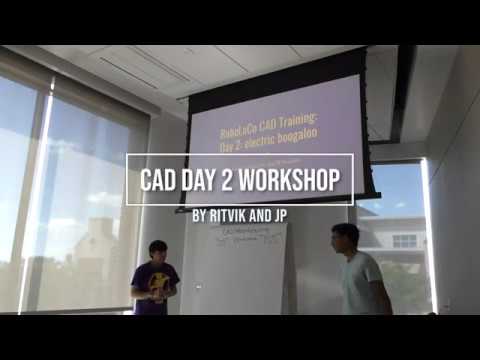 CAD Workshop D2 '19