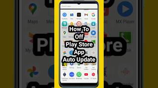How to stop auto-updating of apps in play store in 10sec / play store auto update off #shorts