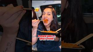 Pookie🎀She Is Spicy Food Lover🌶️🥵😍#shorts #trendingshorts #comedy #food #tasty #meghachaube