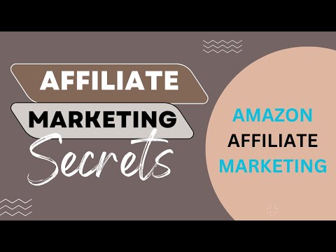 How to earn money from Amazon Affiliate Marketing. #affiliatemarketing