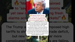 Trump Tariffs 2025: New Trade Data Reveals Shockwaves in the U.S. and Global Economy