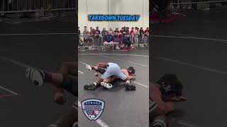 #TakedownTuesday.. blast double edition from Kendrick Hodge, the 2023 Tyrant Nationals Champion!