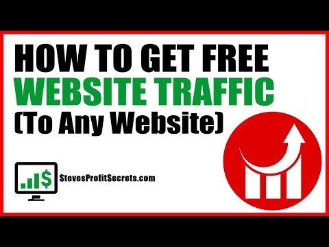 How to Get Free Website Traffic to Any Site