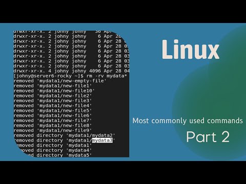 Ep 2 Using Commonly used commands in Linux part 2