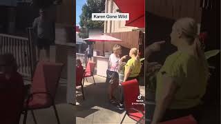 Crazy Karen Got Owned! #funny #karencaughtoncamera