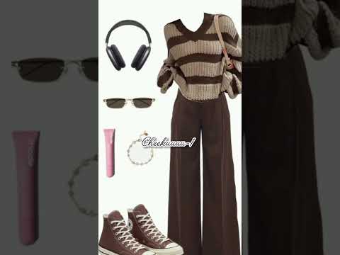 korean style college outfit ideas 🌸✨#koreanstyle #outfitideas #koreanfashion #collegeoutfit#ytshorts