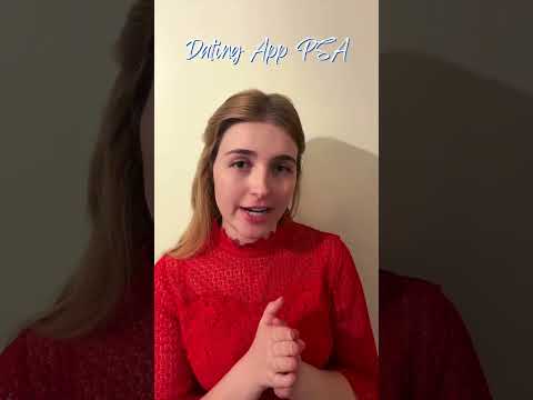 Dating App PSA