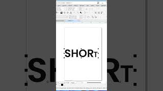 SHORT logo concept in CorelDraw #shorts #graphicdesign #logodesign #coreldraw