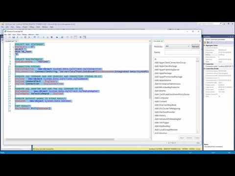PowerShell | MSSQL | Select & Output